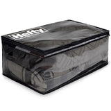 Hefty Black/Clear Flexible Tote w/Handle 26 in. H X 12 in. W X 16 in. D Stackable, Pack of 4