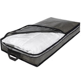 Hefty Underbed Black/Clear Storage Bag 6 in. H X 39 in. W X 20 in. D, Pack of 4
