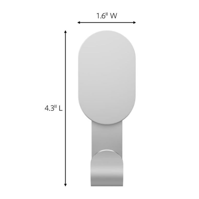 3M Claw Stainless Steel 25# Drywall Hooks 1 pk