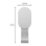 3M Claw Stainless Steel 25# Drywall Hooks 1 pk