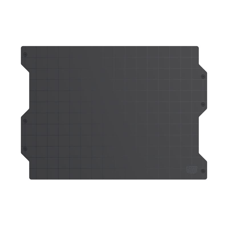 Gator Magnetics 16.75 in. W X 12 in. H Mounting Wall Plate Steel Black, Pack of 6