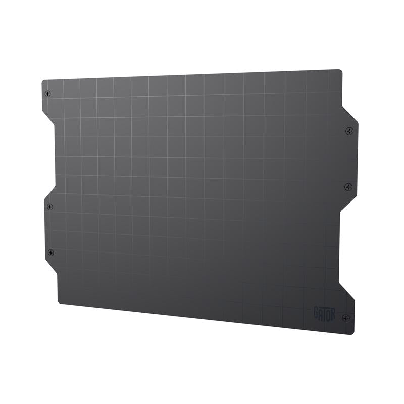 Gator Magnetics 16.75 in. W X 12 in. H Mounting Wall Plate Steel Black, Pack of 6
