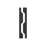 Gator Magnetics Edge Caps Black Metal/Steel Drywall Garage Kit 2 pk