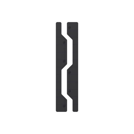 Gator Magnetics Edge Caps Black Metal/Steel Drywall Garage Kit 2 pk