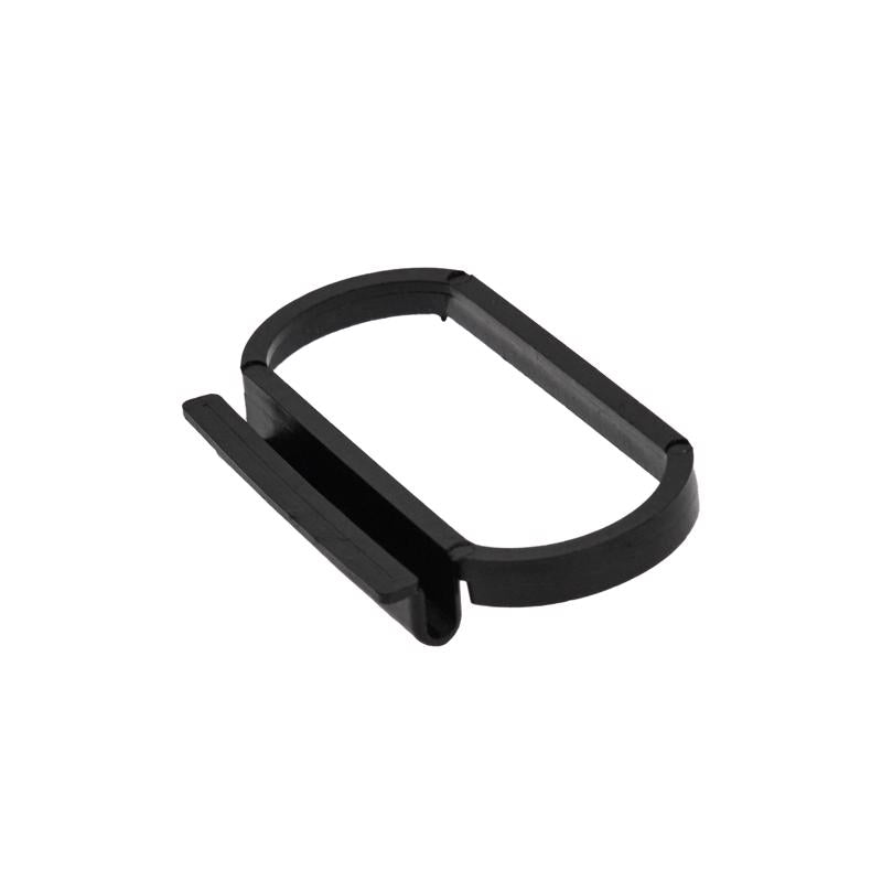 M-D Building Products Black Plastic 1-7/8 in. W X 3/4 in. L Pull Tab with Corner Springs 1 pk, Pack of 25