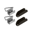 M-D Building Products Aluminum 7/16 in. W X 1-1/2 in. L Screen Top Hanger 2 pk, Pack of 10