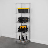 MonsterRax 72 in. H X 18 in. W X 18 in. D Steel 5-Tier Shelving Unit