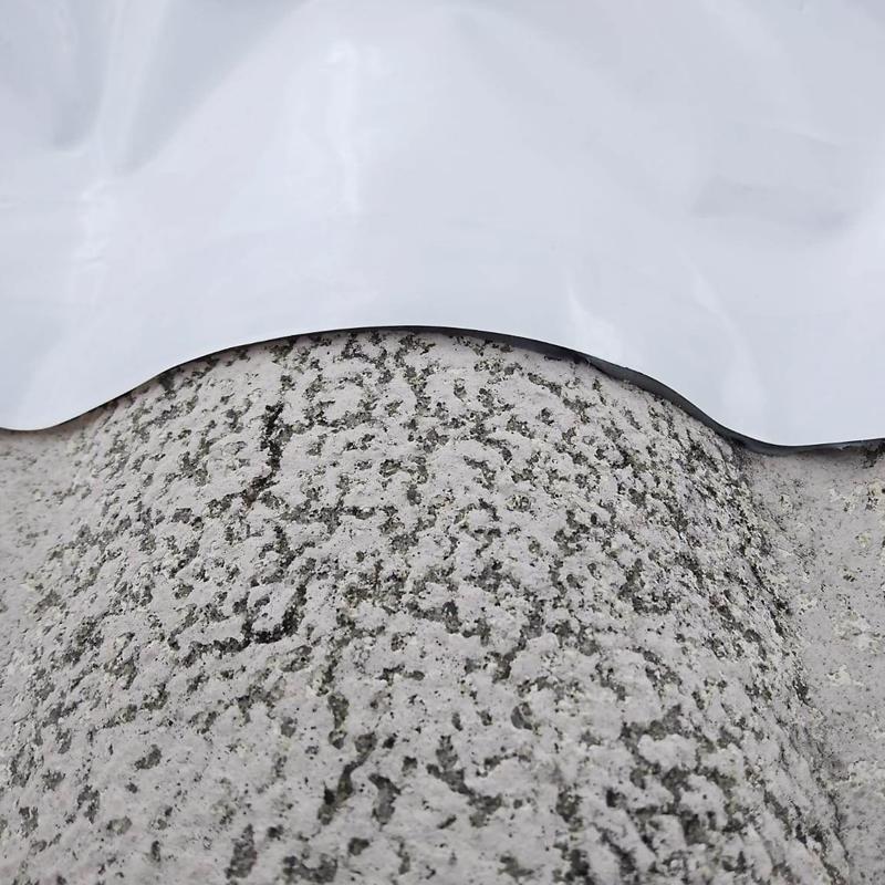 Smart-Tarp Self-Adhering 120 in. W X 120 in. L Poly Tarp White, Pack of 5