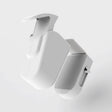 SnapPower HugLock White ABS/TPR Door Lock 1 pk, Pack of 4