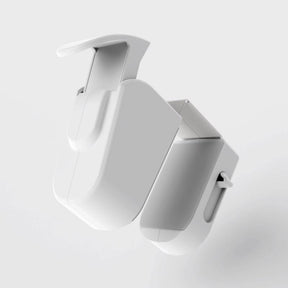 SnapPower HugLock White ABS/TPR Door Lock 1 pk, Pack of 4