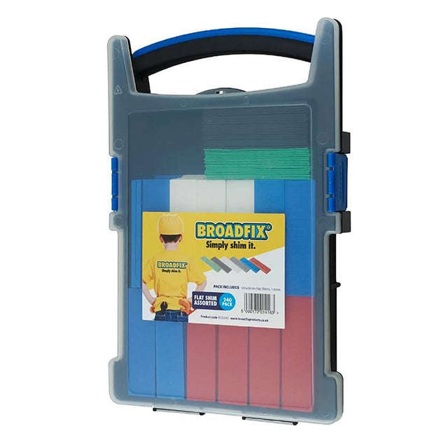 Broadfix 1.1 in. W X 3.9 in. L Hard Plastic Shim 240 pk