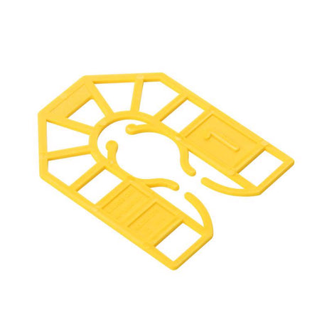 Broadfix 1.7 in. W X 2.17 in. L Hard Plastic Small U Shims 280 pk