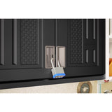 Suncast Cabinet 30.25 in. H X 30 in. W X 12 in. D Black Resin Wall Cabinet
