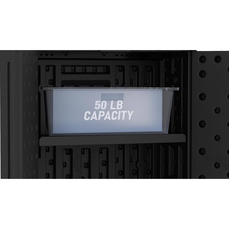 Suncast Cabinet 30.25 in. H X 30 in. W X 12 in. D Black Resin Wall Cabinet