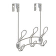Zenna Home Hook Rack, Pack of 4