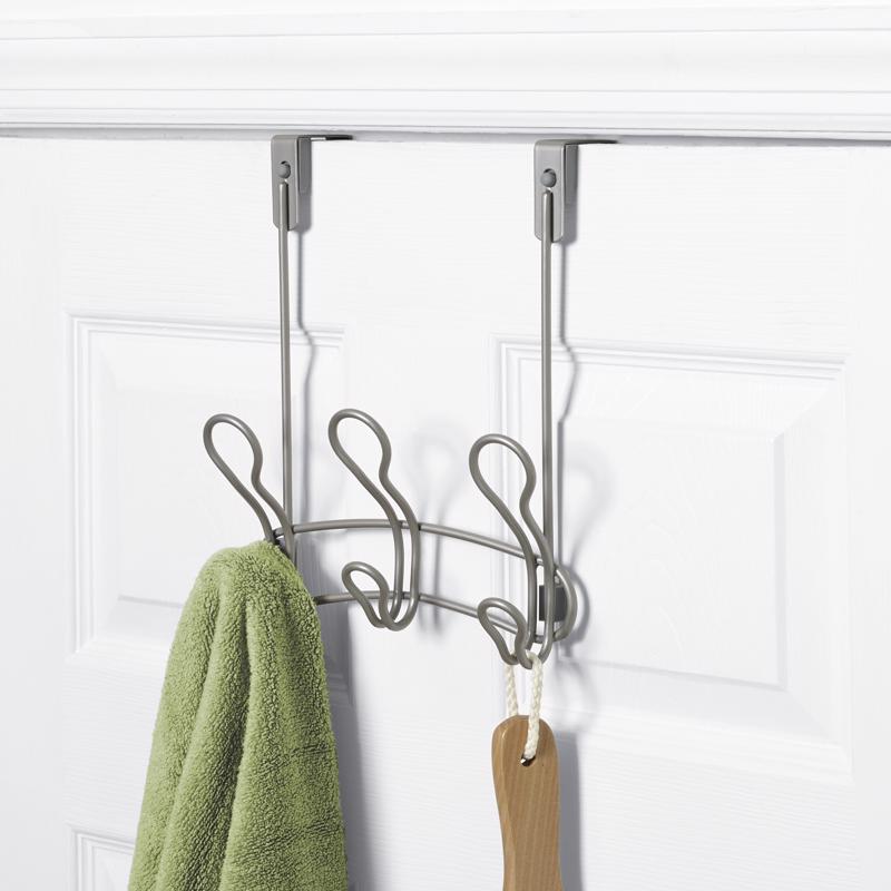 Zenna Home Hook Rack, Pack of 4