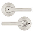 Kwikset Henley Satin Nickel Privacy Lever