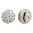 Kwikset Satin Nickel Metal Deadbolt