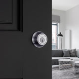Kwikset Brushed Chrome Metal Deadbolt