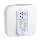DeNova Detect 10-Year Battery-Powered MEMS Gas and Carbon Monoxide Alarm