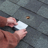 Quickscrews QuickPATCH 4 in. W X 5 in. L Galvanized Steel Self-Adhesive Roof Repair Silver