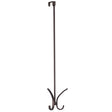 iDesign 2.5 in. H X 7.2 in. W X 25.75 in. L Steel Over The Door Hanger Holder, Pack of 4