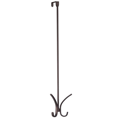 iDesign 2.5 in. H X 7.2 in. W X 25.75 in. L Steel Over The Door Hanger Holder, Pack of 4