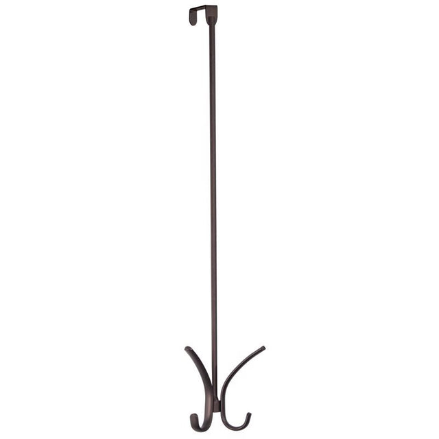 iDesign 2.5 in. H X 7.2 in. W X 25.75 in. L Steel Over The Door Hanger Holder, Pack of 4