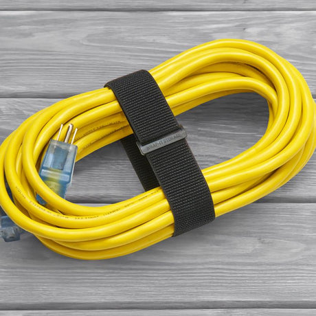 Wrap-It 0.5 in. L Black Nylon Cinch Strap, Pack of 6