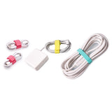Wrap-It 0.5 in. L Assorted Nylon Cinch Strap, Pack of 6