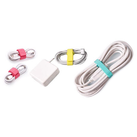 Wrap-It 0.5 in. L Assorted Nylon Cinch Strap, Pack of 6