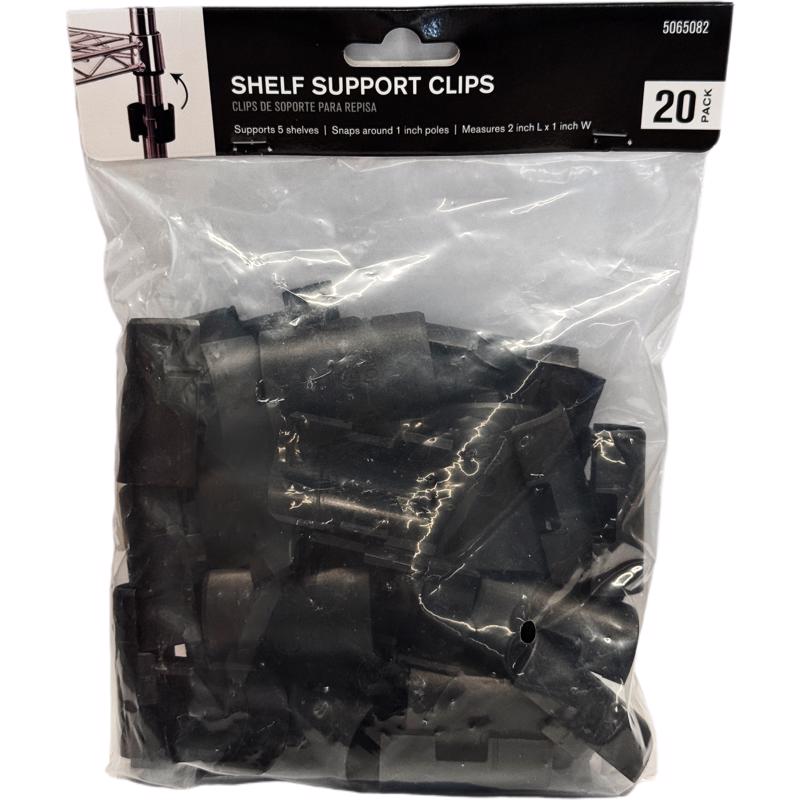 ATC 20pk 2 in. H X 1 in. W X 1 in. D Plastic Replacement Shelf Sleeves