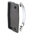 Prime-Line 1.875 in. L Black Plastic Sliding Door Edge Pull