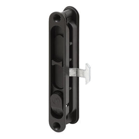 Prime-Line 5.6875 in. L Black Metal Sliding Door Edge Pull