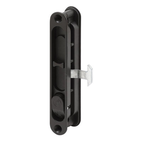 Prime-Line 5.6875 in. L Black Metal Sliding Door Edge Pull