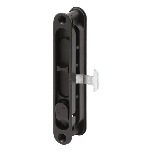 Prime-Line 5.6875 in. L Black Metal Sliding Door Edge Pull
