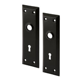 Prime-Line Black Metal Deadbolt Thick Door Kit 1 pc