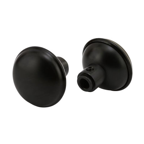 Prime-Line Black Metal Deadbolt Thick Door Kit 1 pc