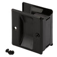 Prime-Line 2.75 in. L Satin Nickel Black Brass Door Pull