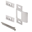 Prime-Line Satin Nickel Metal Door Strike 1 pc