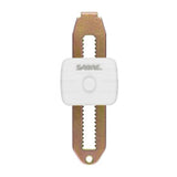 Sabre White Multi-Material Travel Door Lock