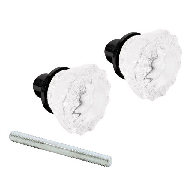 Prime-Line Matte Black Passage Door Knob