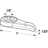 Prime-Line Plastic Storm Door Panel Clip 8 pk