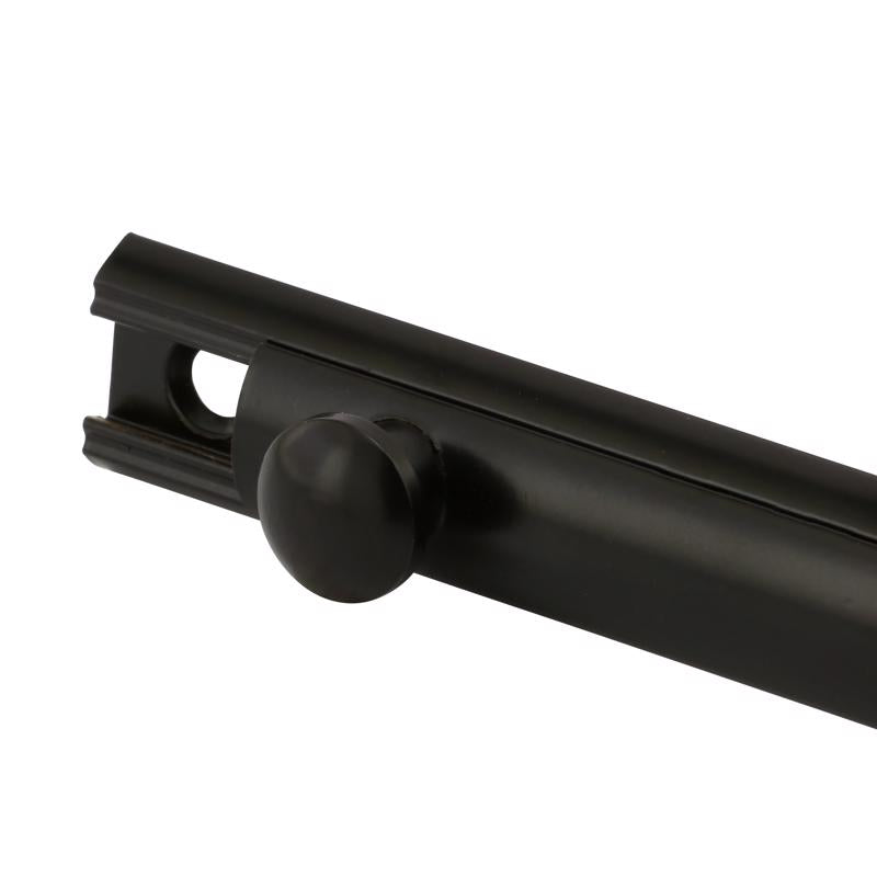 Prime-Line Solid Brass Surface Bolt, Pack of 6