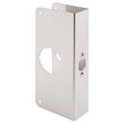 Prime-Line 9 in. H X 3.88 in. L Stainless Steel Door Reinforcer