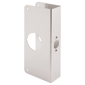 Prime-Line 9 in. H X 3.88 in. L Stainless Steel Door Reinforcer