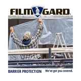 Film-Gard Plastic Sheeting 4 mil X 8 ft. W X 50 ft. L Polyethylene Clear