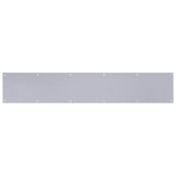 Tell 6 in. H X 34 in. L Satin Stainless Steel Kickplate