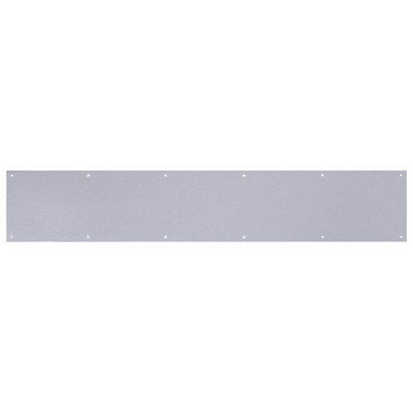 Tell 6 in. H X 34 in. L Satin Stainless Steel Kickplate
