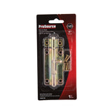 ProSource 20486CZB-PS Barrel Bolt, 0.31 Dia in Bolt Head, 4 in L Bolt, Steel, Satin Brass